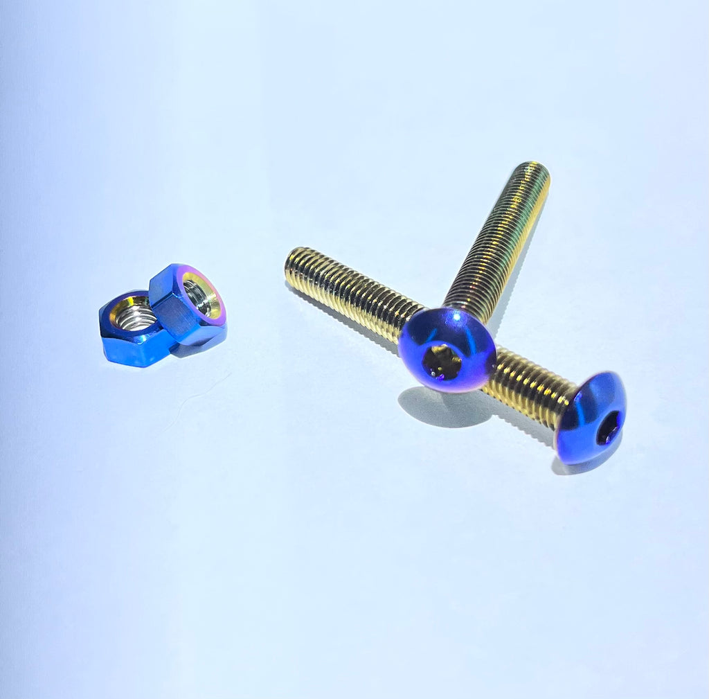 Lid Mount Titanium Bolts (6)