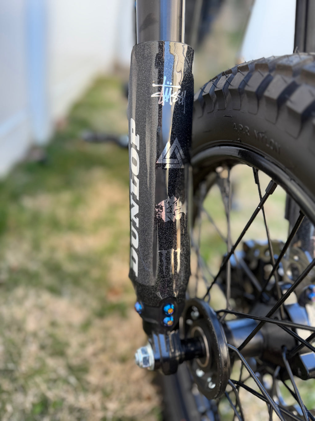 Fork Guard Titanium Kit (8)